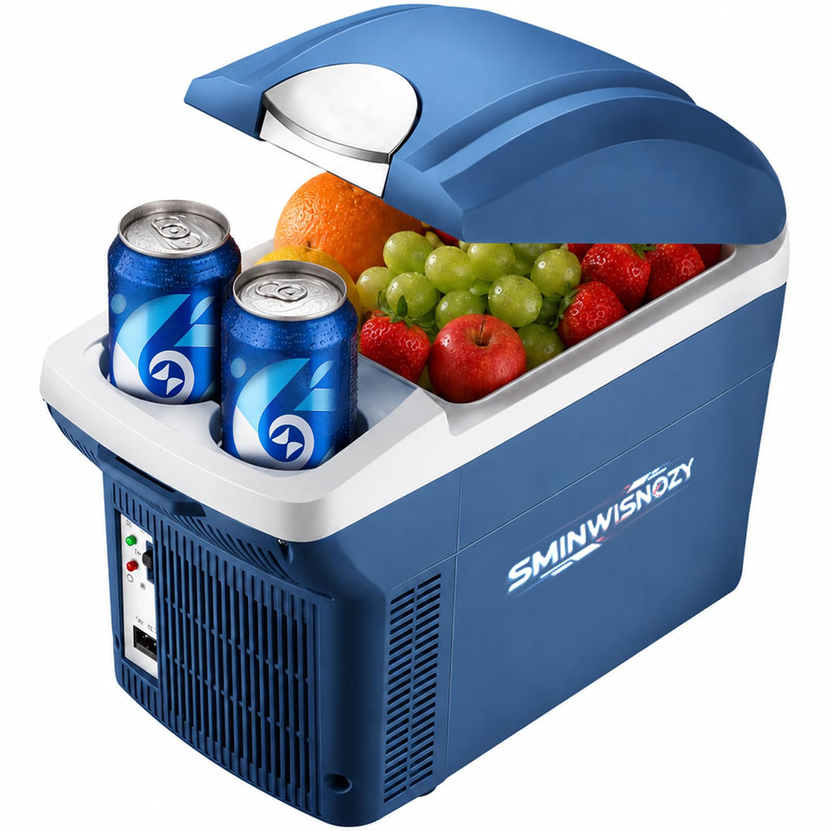 SMINWISNOZY front view showing compact design and handles for easy transport