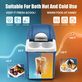 SMINWISNOZY interior packed with cans to show capacity and temperature benefit