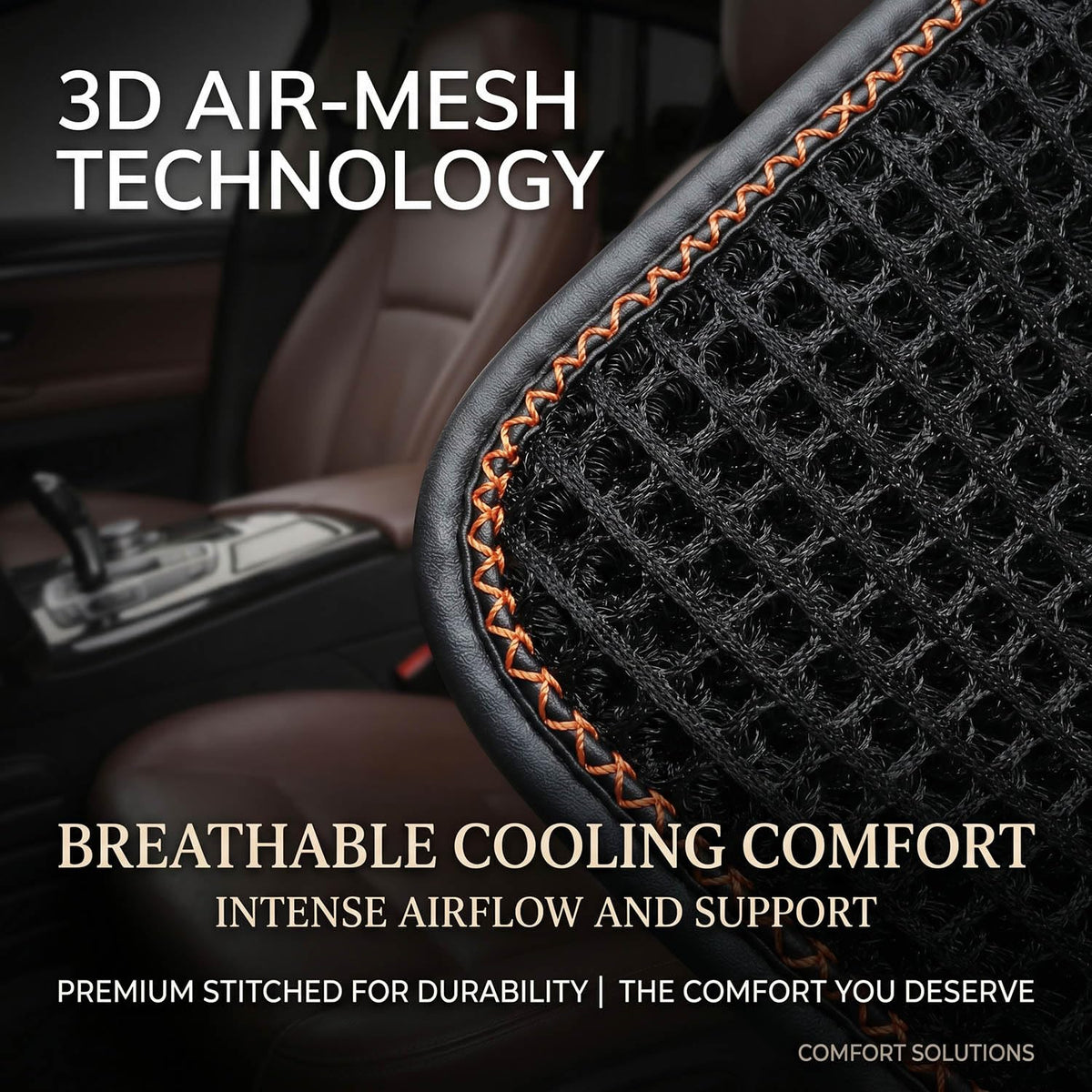 SMIUPIN installed in car driver seat offering cooler-seat comfort
