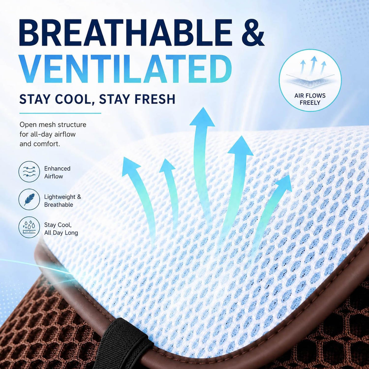 SMIUPIN label and fabric detail showing odor-free, colorfast material