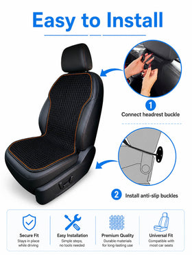 SMIUPIN packaged cushion with buckles displaying easy-install benefit
