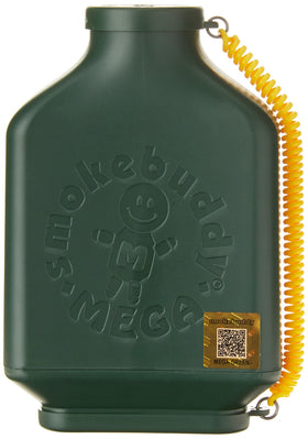 smokebuddy MEGA held in hand showing size and comfortable grip