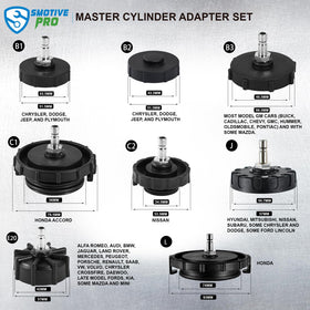 SMOTIVEPRO aluminum adapter closeup showing durable finish and tight seal benefit