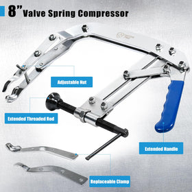 SMOTIVEPRO close-up of jaws gripping spring for secure removal