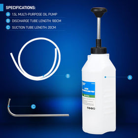 SMOTIVEPRO ergonomic handle and piston detail for comfortable controlled strokes