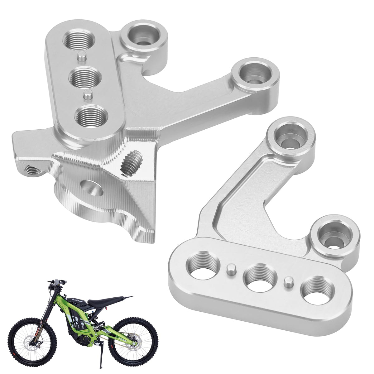 smotrcc bracket on bike in trail setting enhancing rider control