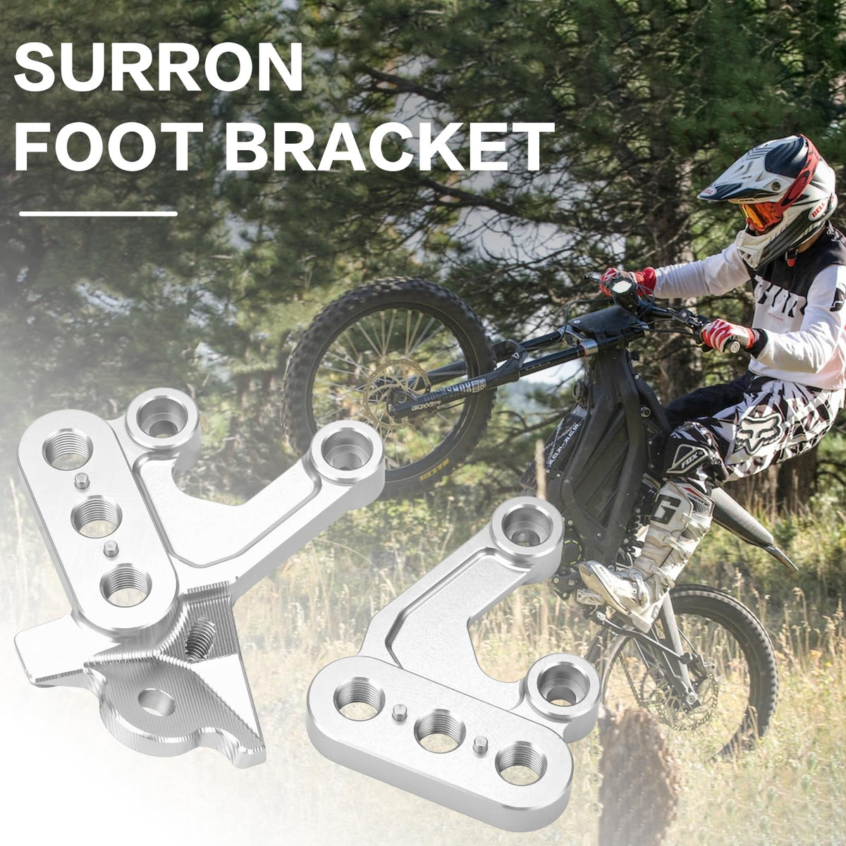 smotrcc mounted on Sur Ron Light Bee demonstrating direct-fit installation