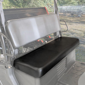 smotrcc front seat cover on bench showing fit and protection