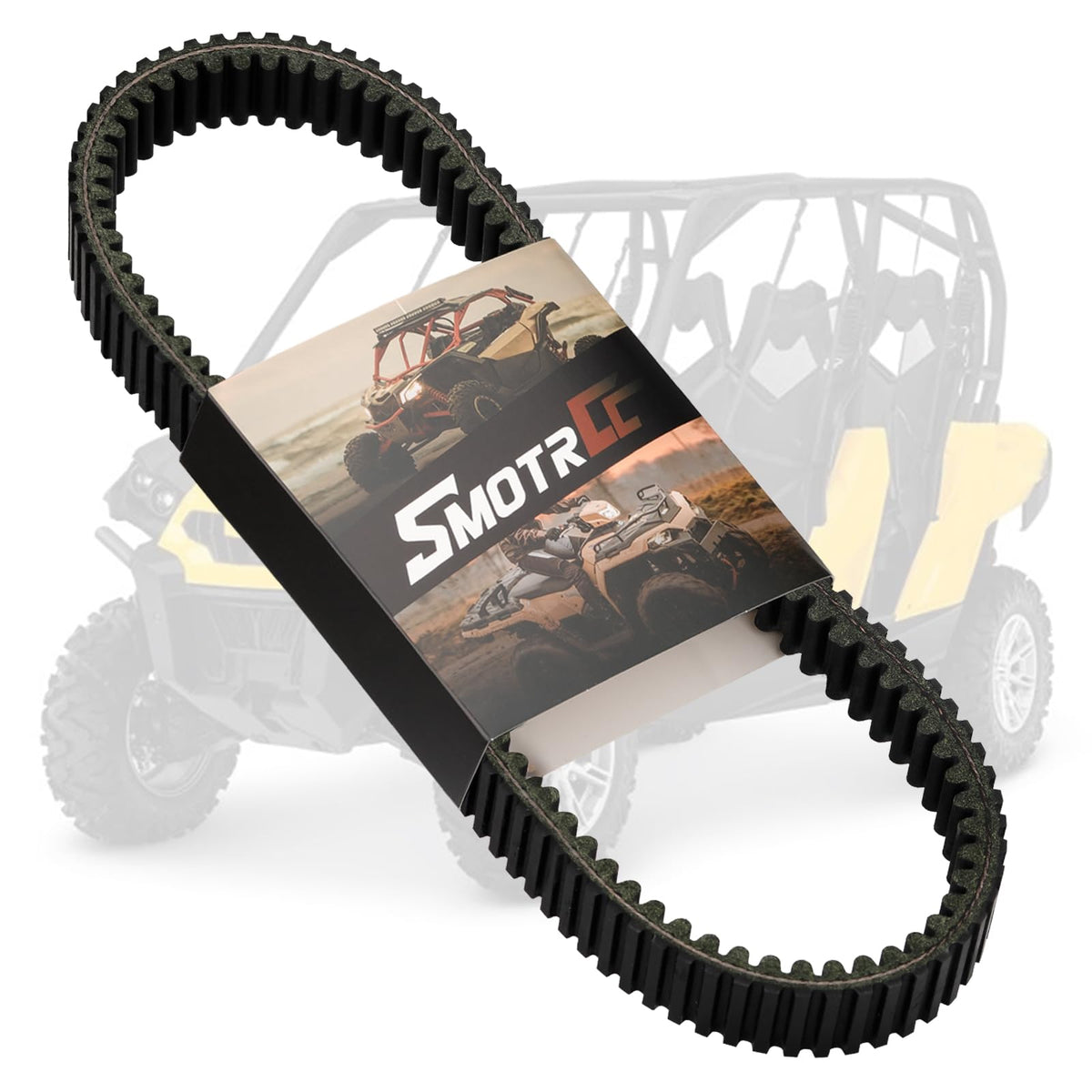 smotrcc front view belt showing full replacement and durable design benefit