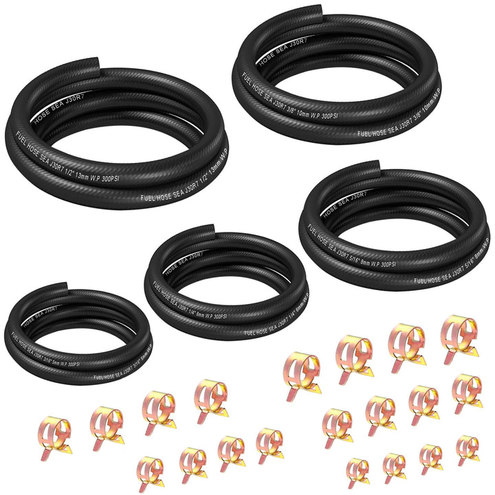 smseace front packaging with assorted hoses and clamps showing kit contents and value