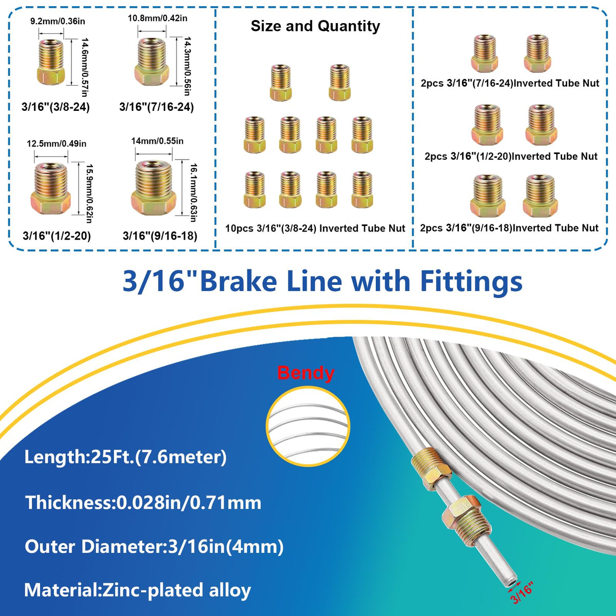 smseace aluminum pipe cutter cleanly trimming brake line for precise joins