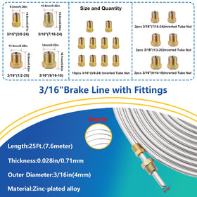 smseace aluminum pipe cutter cleanly trimming brake line for precise joins