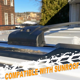 Snailfly aerodynamic edge detail demonstrating quieter highway performance