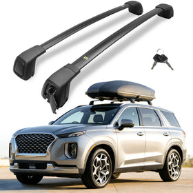 Snailfly front view installed on Hyundai Palisade showing secure fit and sleek look