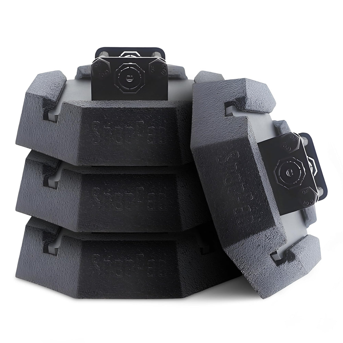 SnapPad SnapJack front view showing pad and improved stability benefit