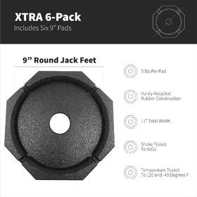 SnapPad Xtra close-up of textured rubber surface improving grip