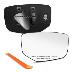 SNEMEEY passenger side mirror front view showing fit and finish