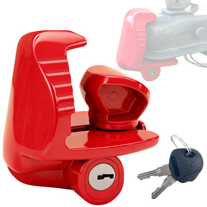 SnQoNoQ front view lock on coupler, visible deterrent benefit