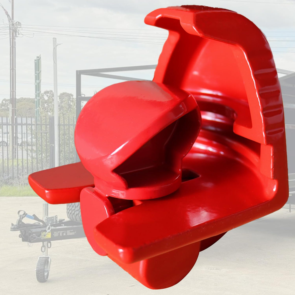 SnQoNoQ installed on boat trailer, prevents unauthorized towing benefit