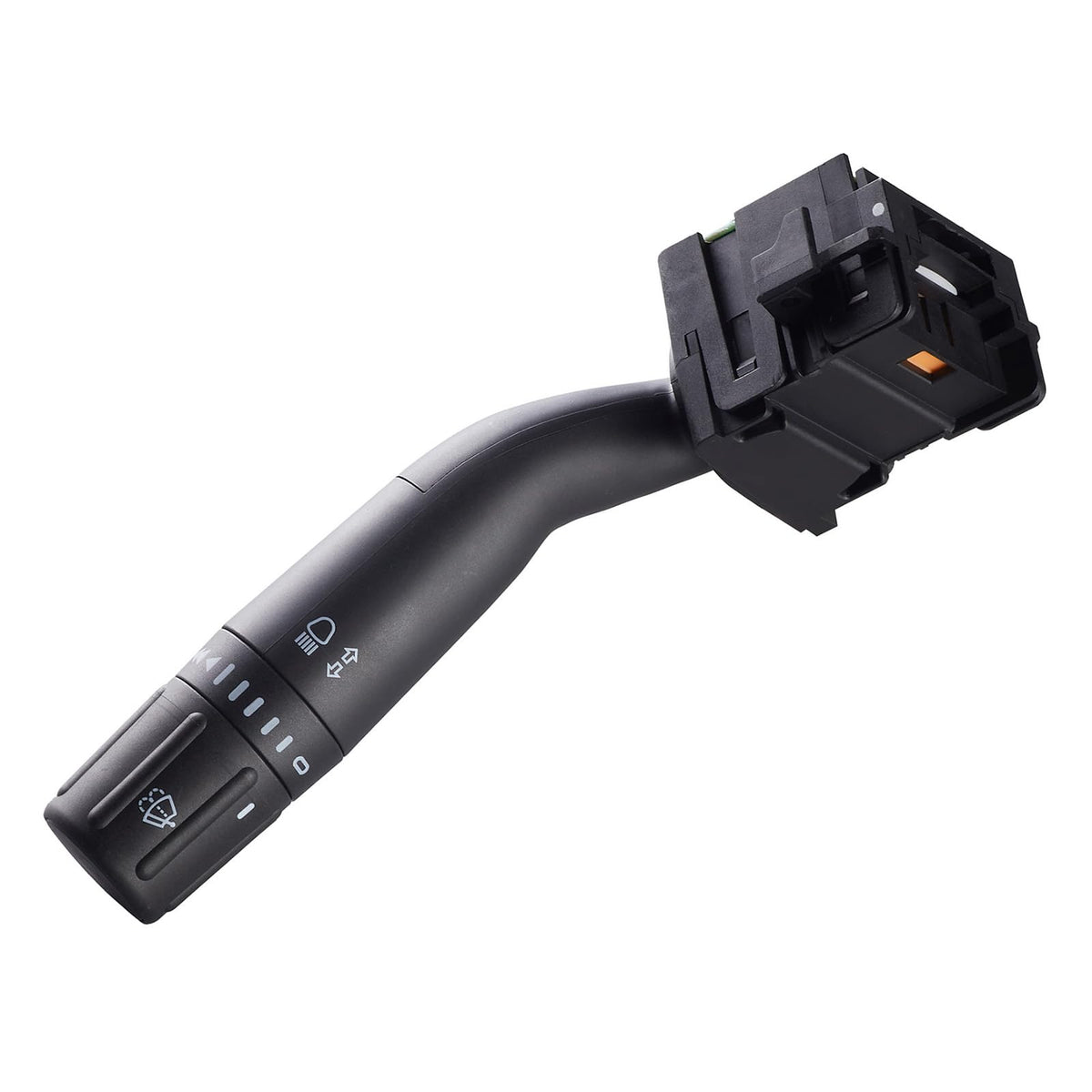 SOAESCN front profile of combination turn signal switch showing mounting points and benefits reliability