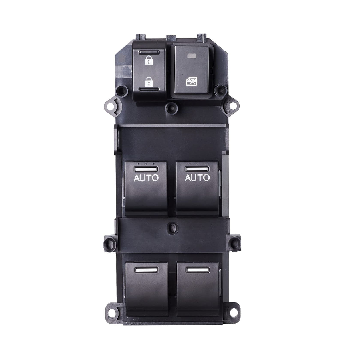 SOAESCN front view of power window switch showing OEM-style layout and easy upgrade