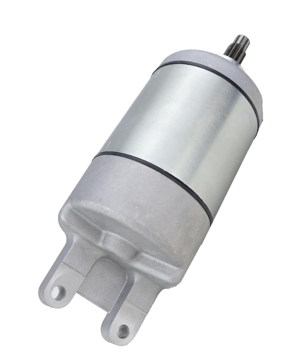 Soarider starter installed on TRX300 engine illustrating direct-fit replacement