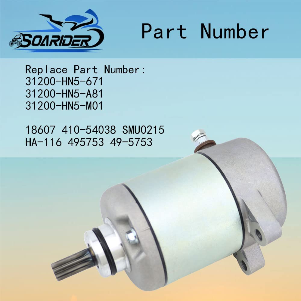 Soarider starter solenoid top view showing durable terminals for dependable connections