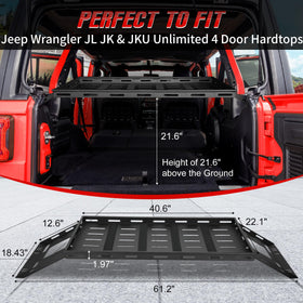 Sobalai bracket detail mounted in cargo area showing sturdy attachment