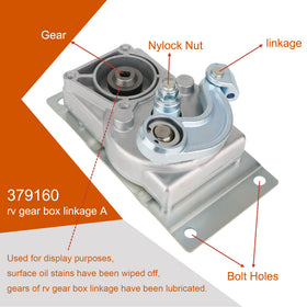 Sobalai step motor mount detail showing bolt holes that match OEM