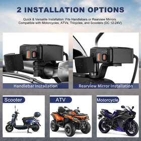 SOBMOTO SAE extension with inline 10A fuse for safe quick-disconnect installation