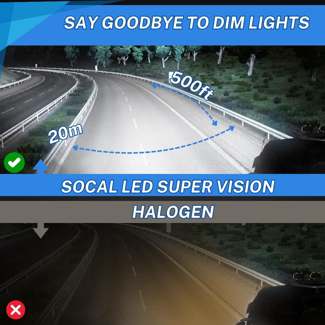SOCAL-LED LIGHTING D2S close-up of arc tube detail for consistent brightness benefit