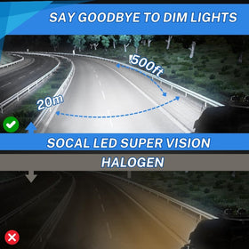 SOCAL-LED LIGHTING D2S close-up of arc tube detail for consistent brightness benefit