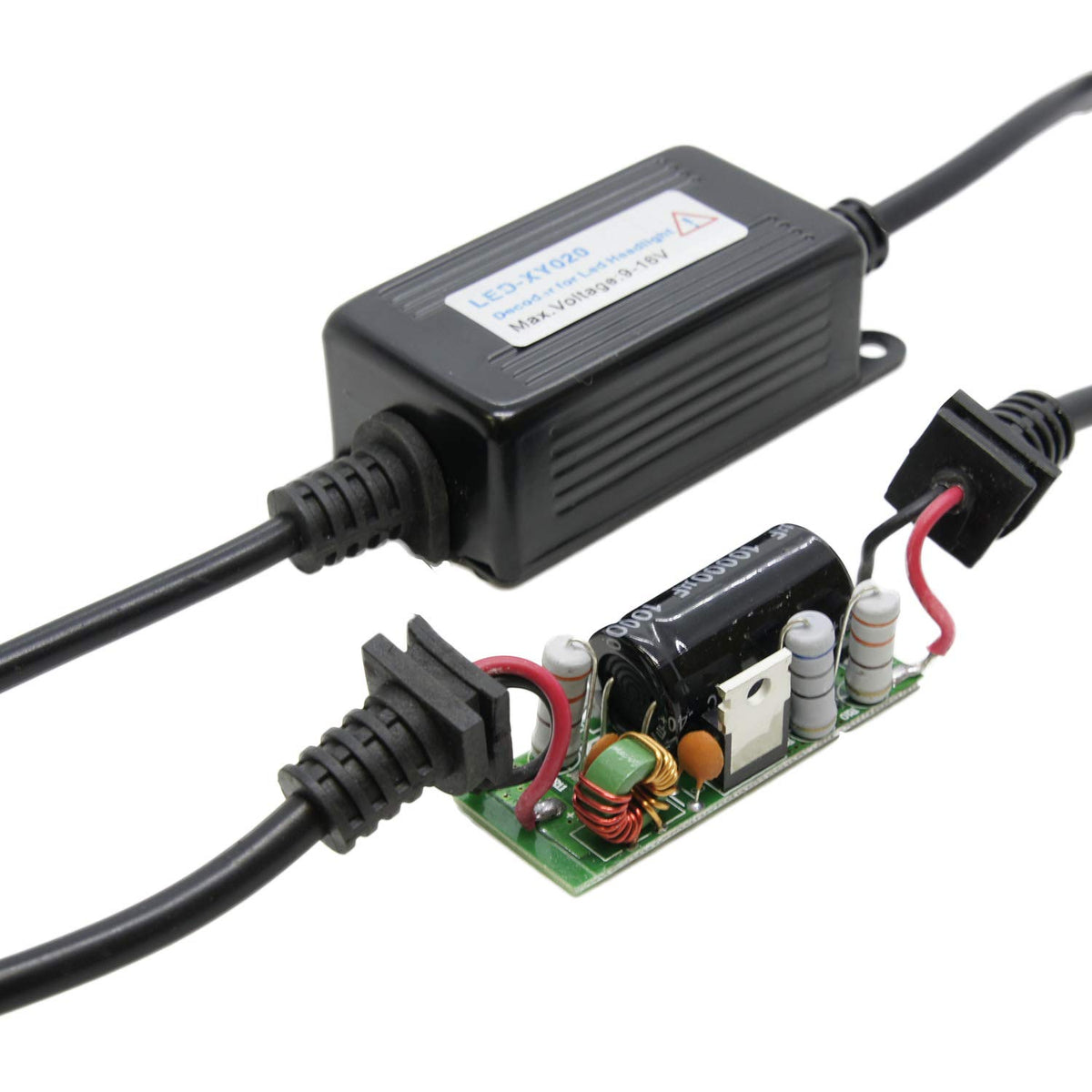 SOCAL-LED LIGHTING headlight beam on road illustrating improved signal recognition
