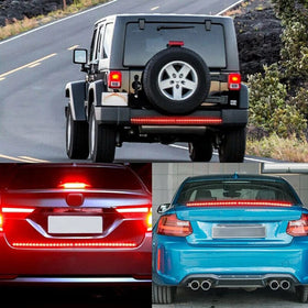 SOCAL-LED LIGHTING adhesive backing and included screws for secure tailgate mounting