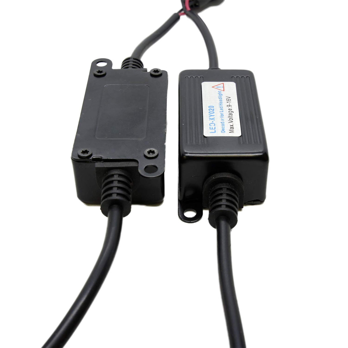 SOCAL-LED LIGHTING decoder beside ruler showing compact size for easy mounting