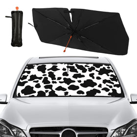 Socira lifestyle image in parking lot providing quick sun protection