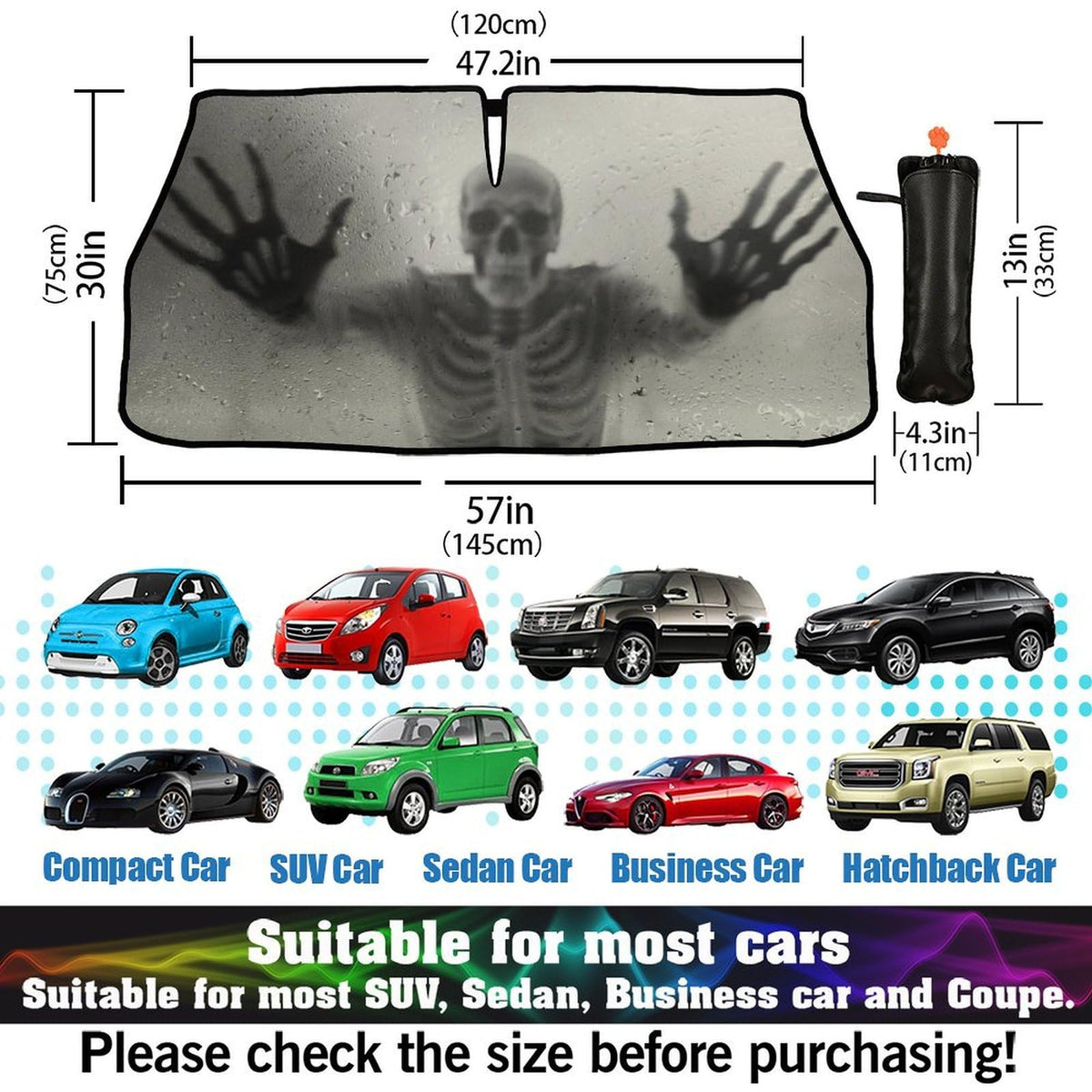 Socira ghost skull open in vehicle demonstrating cooler interior and fit