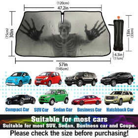 Socira ghost skull open in vehicle demonstrating cooler interior and fit