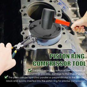 Socpuro alloy-steel compressor band detail illustrating durable construction