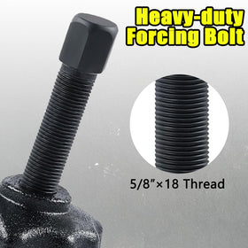 Socpuro closeup of threads and flange showing precision machining and strength