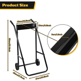 SOCROTO next to person for scale illustrating manageable size and portability benefit