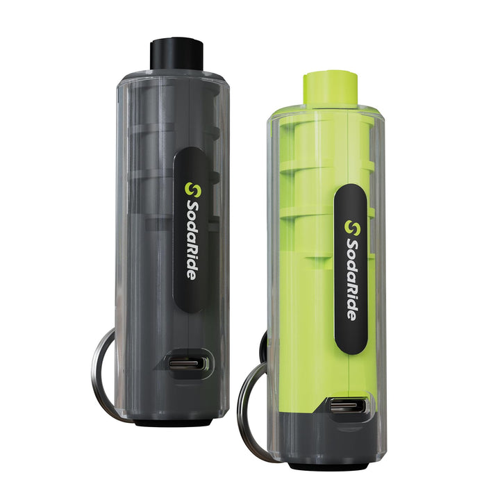 SodaRide front view showing tool and packaging with quick-access benefits