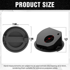 SOENBOO next to measuring tape showing scale and exact fit benefit