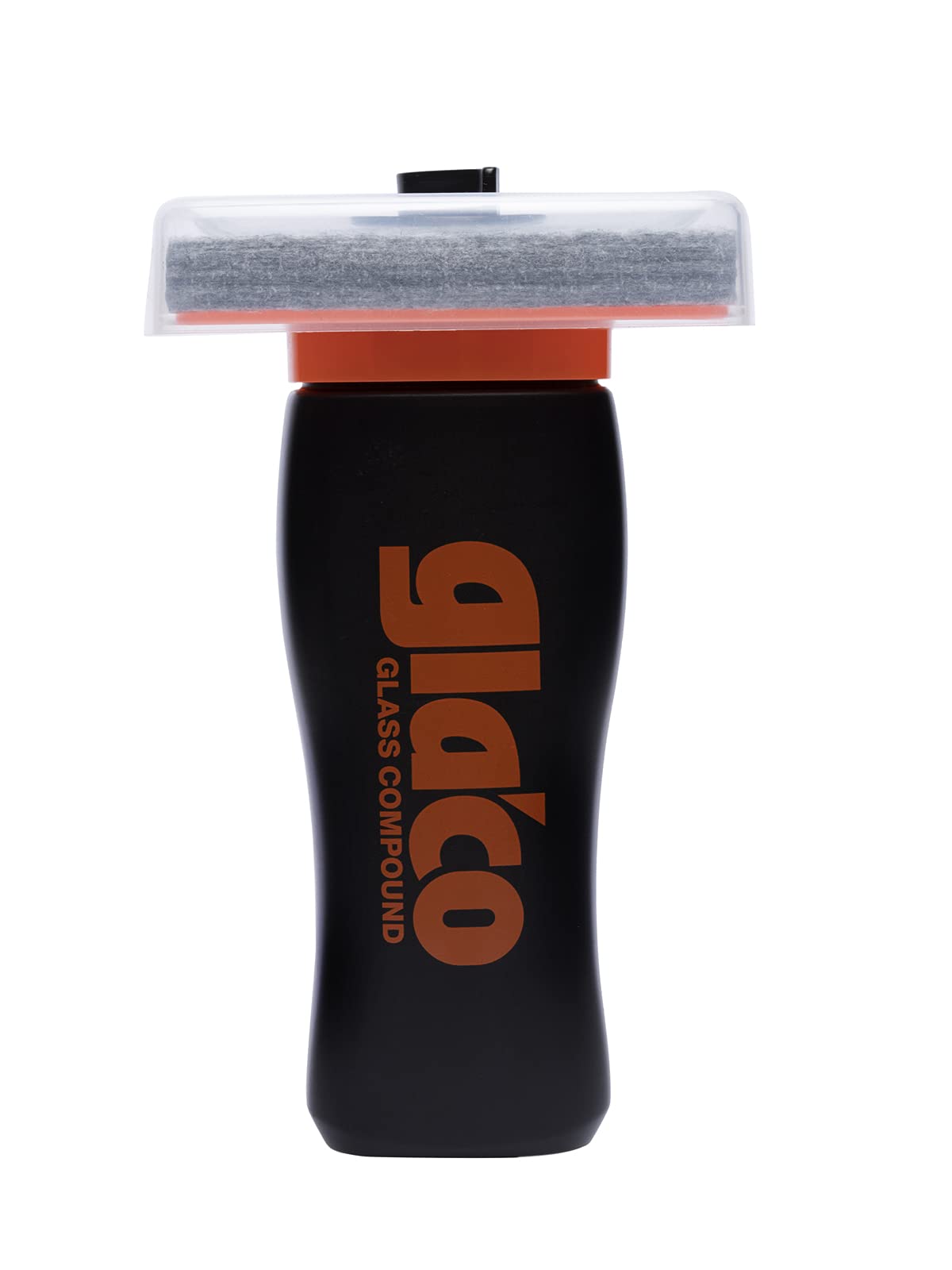 SOFT99 Glaco compound texture drop highlighting abrasive formula effectiveness