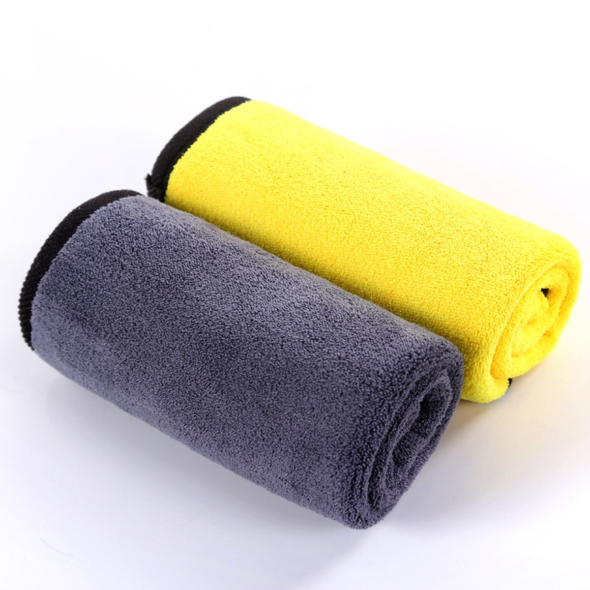 SOFTBATFY close-up of 800GSM plush weave reveals soft texture and paint-safe feel