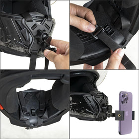 SOH Mingying extension J-hook with GoPro attached for versatile camera mounting