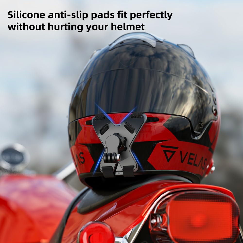 SOH Mingying phone clip holding iPhone showing stable viewing while riding