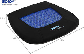 Sojoy gel grid close-up revealing ventilated channels for cooling