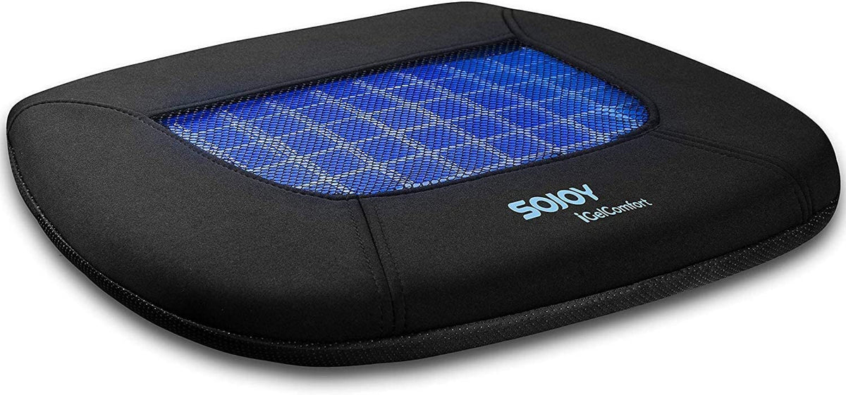 Sojoy side profile showing memory foam layers for long-term shape