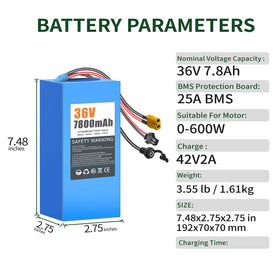SOLLVIE battery connectors XT60 and SM visible for quick plug-and-play benefit